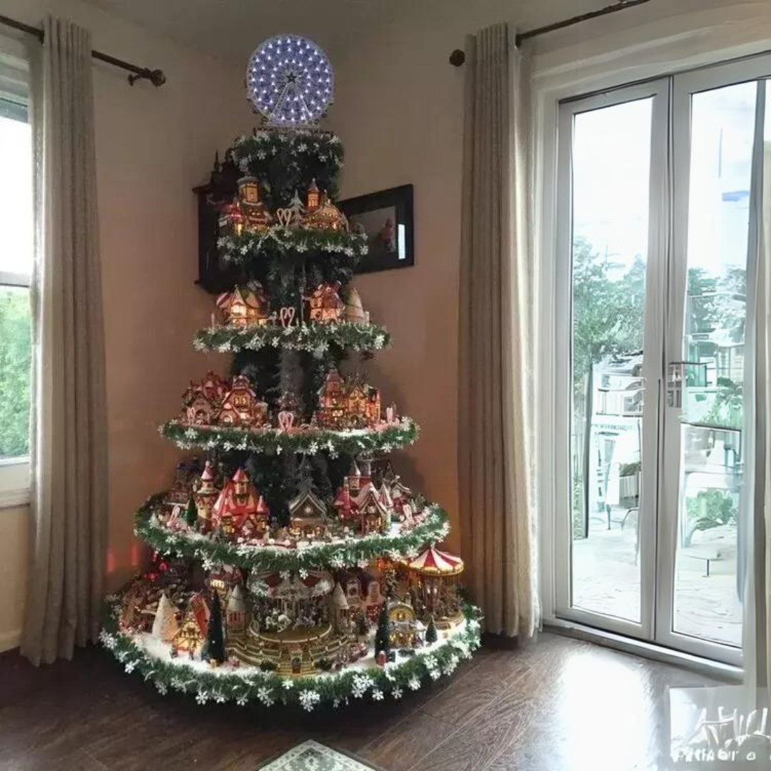 Albero di Natale - con Villaggio